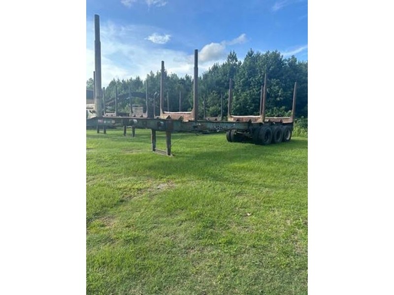 White Log Trailer